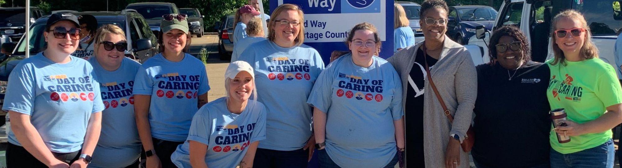 Volunteers ready for Day of Caring