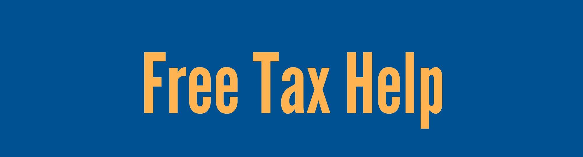 Get help filing your taxes